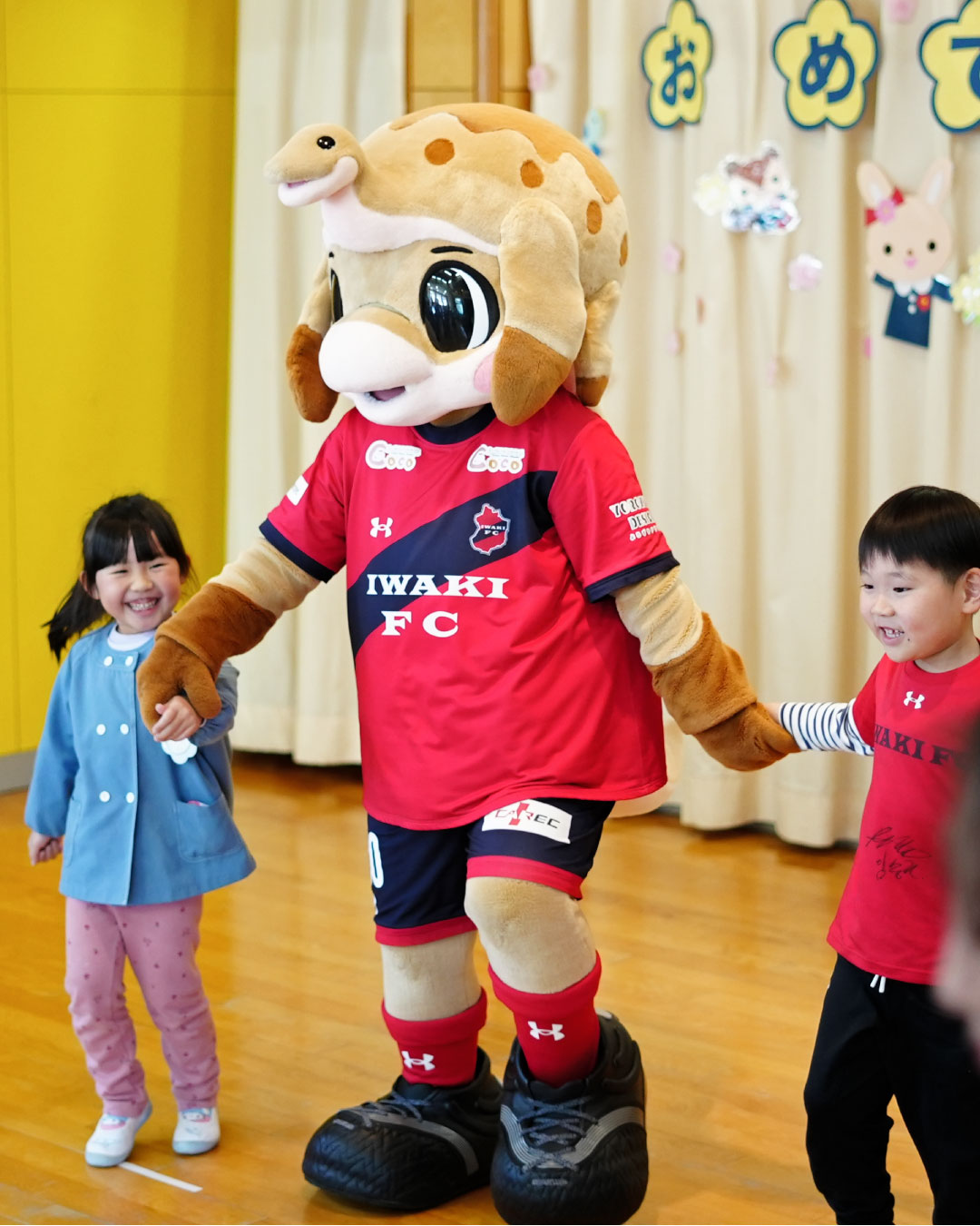 ハーマー＆ドリーが「藤原幼稚園」を訪問