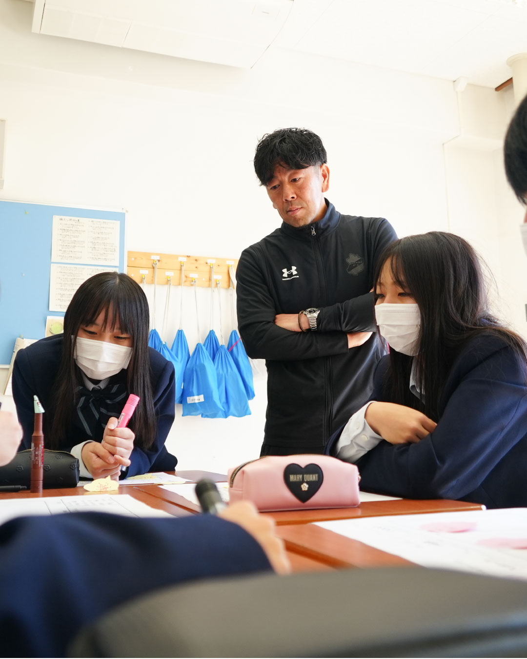 小名浜海星高校にて「スタジアムのある未来」をテーマに出張授業を実施