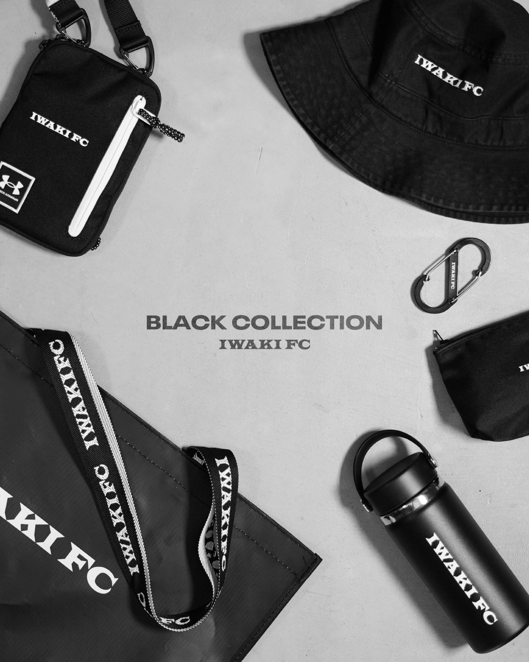 【GOODS】いわきFC「BLACK COLLECTION」販売のお知らせ