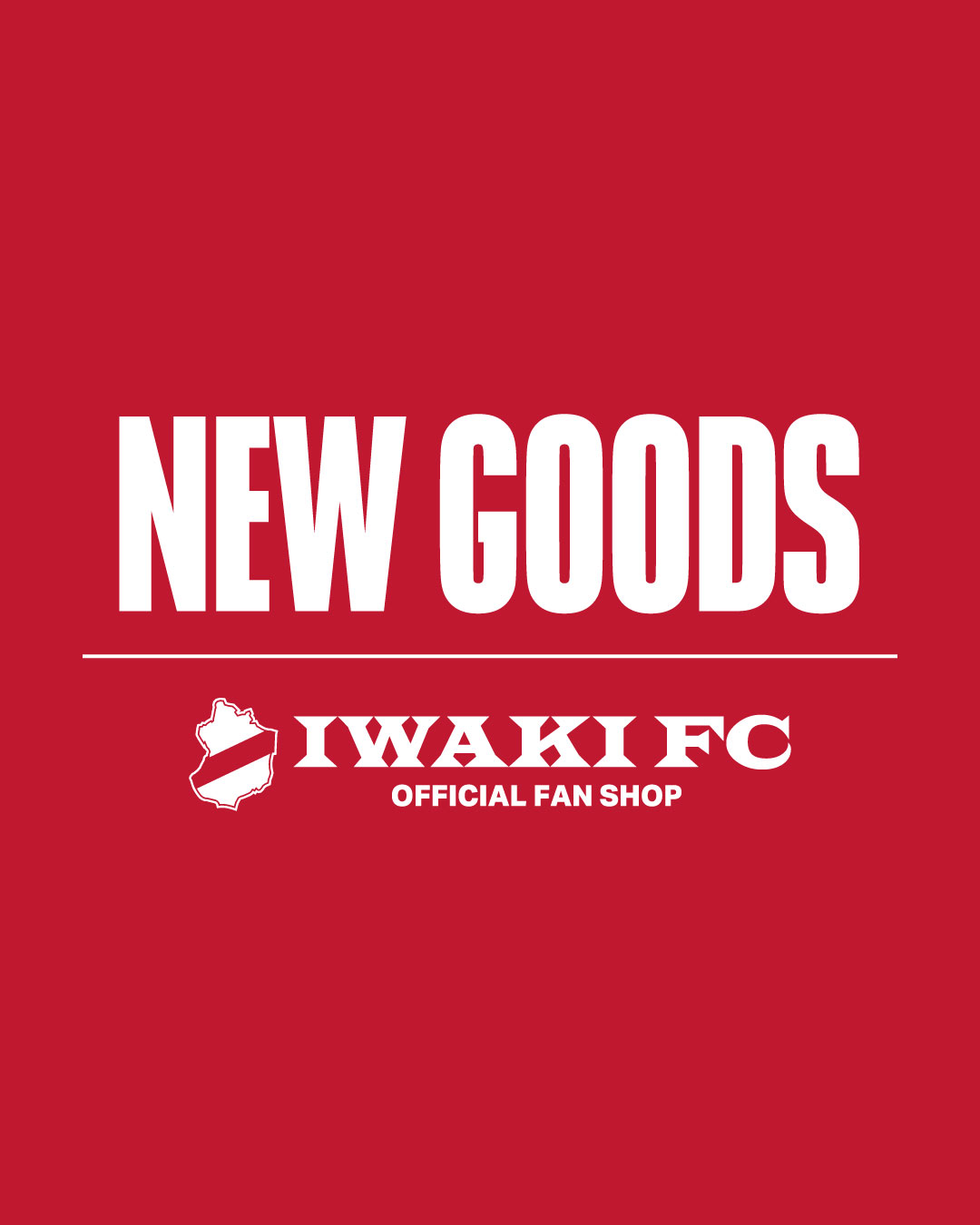 【NEW ITEMS】いわきFCオリジナルグッズ 新商品販売のお知らせ
