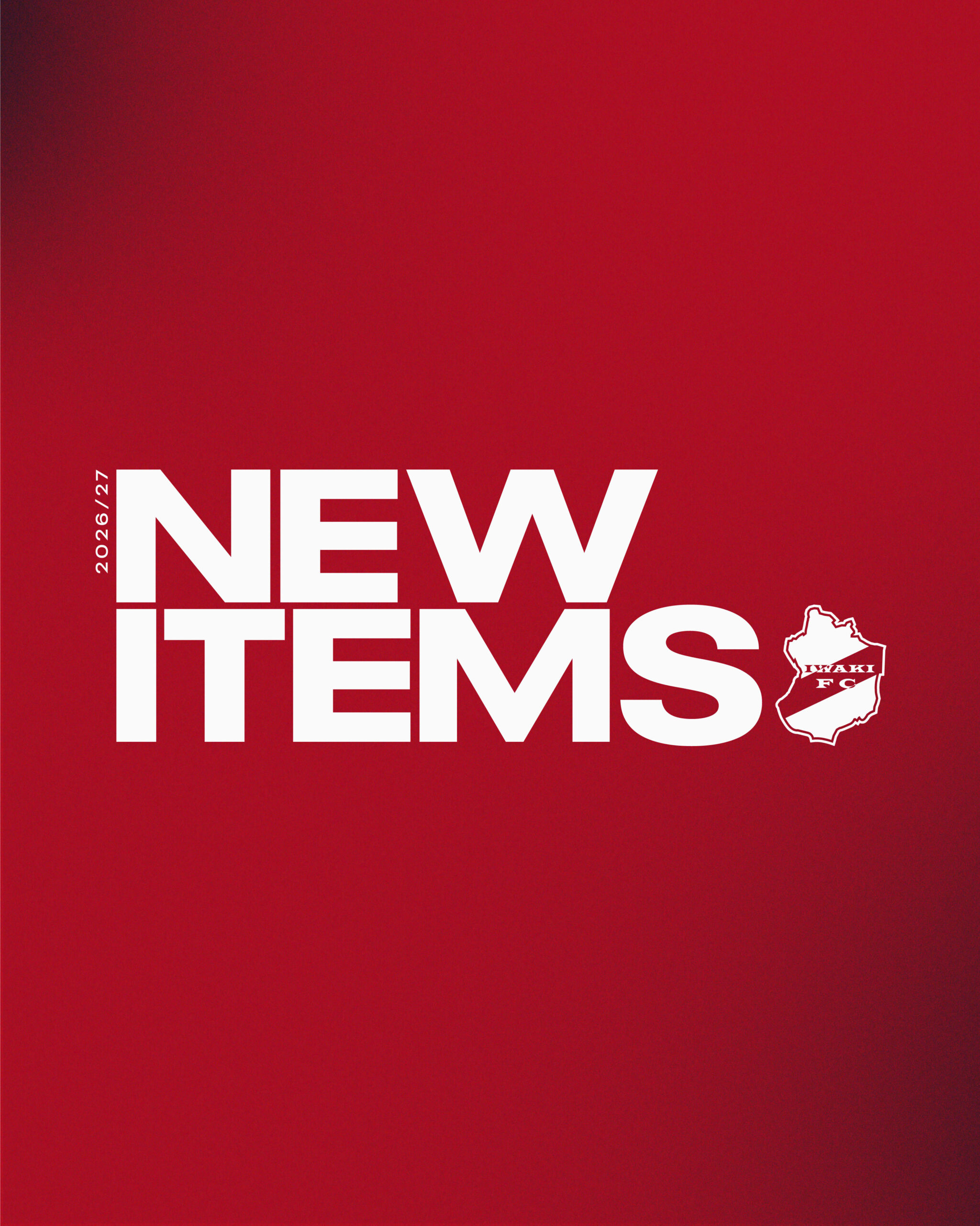 【NEW ITEMS】いわきFCオリジナルグッズ 新商品販売のお知らせ